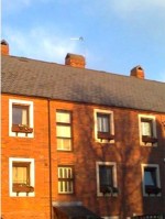 Standard Aerial Installation in a three story house in Cairnshill by Aerial Installations and Services, Belfast, Northern Ireland