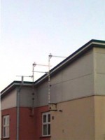 Twin aerials installed in Stewartstown Road by Aerial Installations and Services, Belfast, Northern Ireland